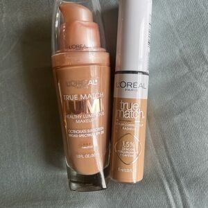 L'Oreal True Match Lumi Foundation and concealer in shade N5
